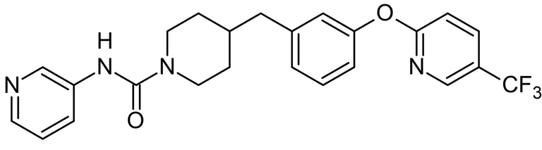 Chemical Structure - PF-3845, FAAH inhibitor (AB120894)