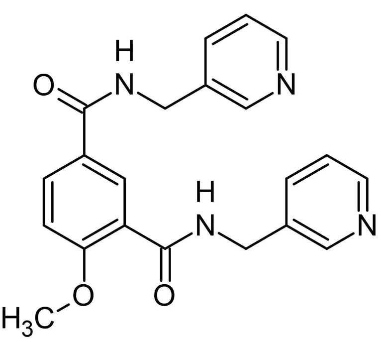Chemical Structure - Picotamide, Thromboxane A2 antagonist and TXA2 synthase inhibitor (AB145239)