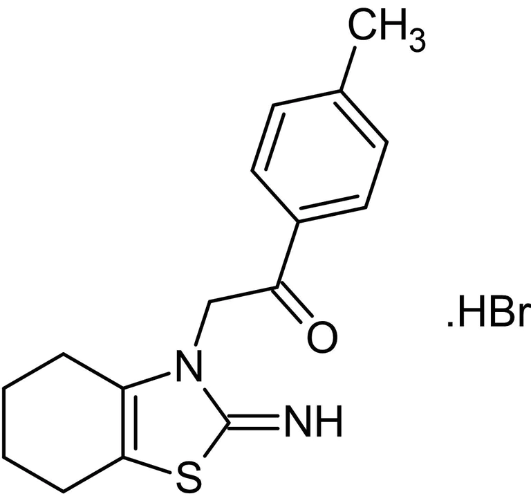 Chemical Structure - Pifithrin-alpha-HBr, p53 Inhibitor (AB120478)