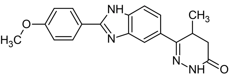 Chemical Structure - Pimobendan (Vetmedin), Ca2+ channel sensitizer (AB143019)