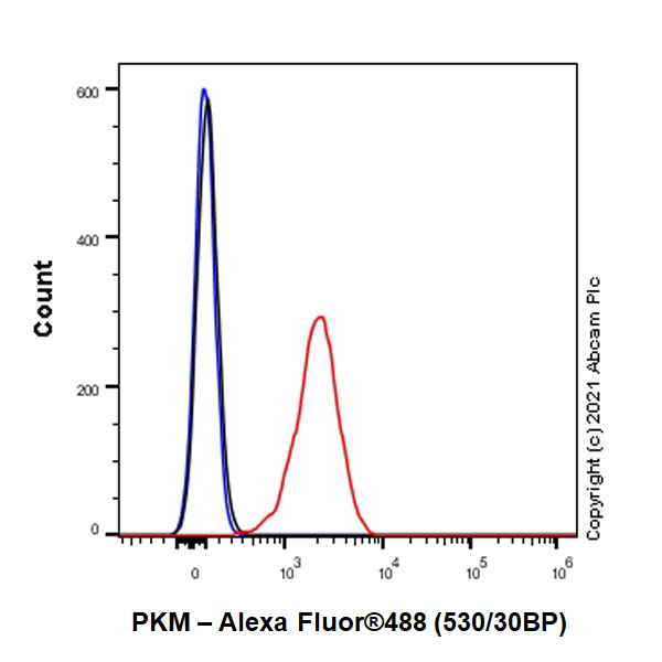 Flow Cytometry (Intracellular) - Anti-PKM antibody [EPR10138(B)] (AB150377), expandable thumbnail