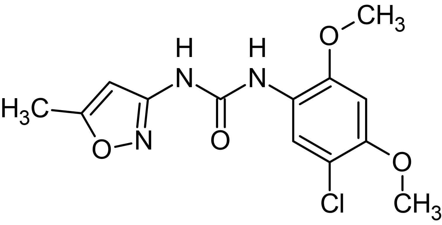 Chemical Structure - PNU 120596, Positive allosteric modulator for alpha7 nicotinic acetylcholine receptors (AB120559)
