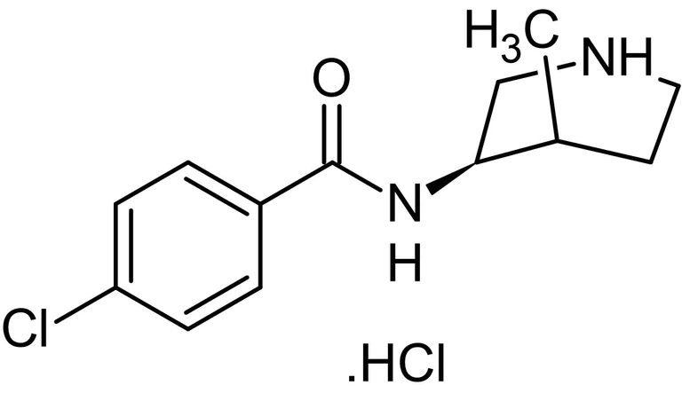 Chemical Structure - PNU 282987, alpha7 nAChR agonist (AB120558)