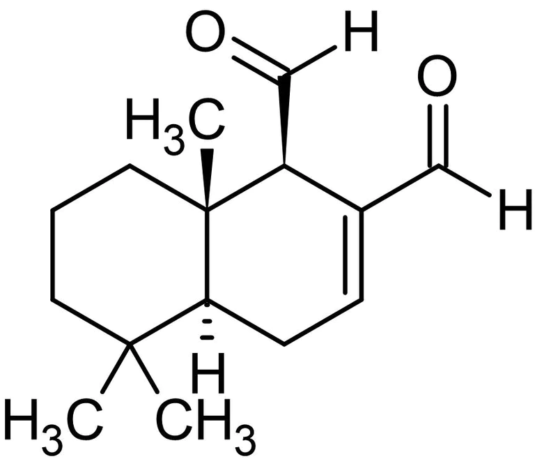 Chemical Structure - Polygodial, TRPA1 agonist (AB141518)
