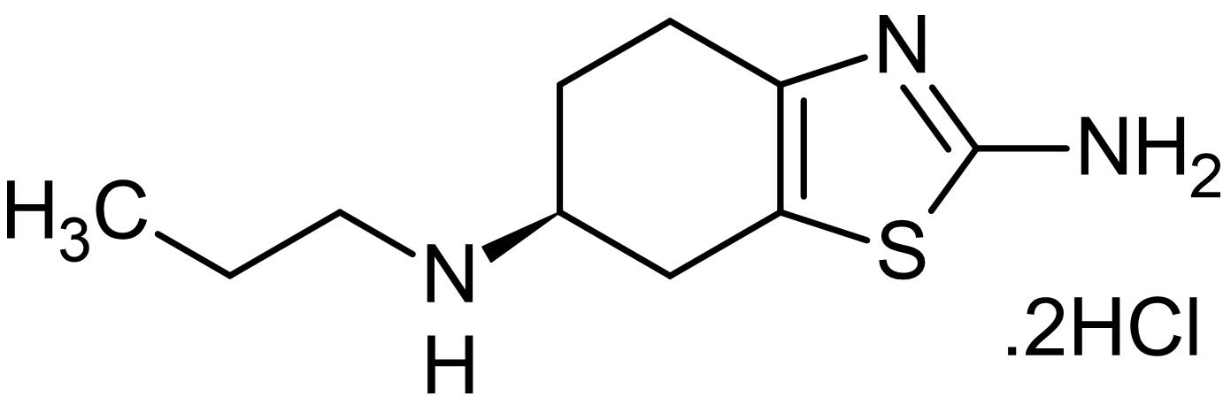 Chemical Structure - Pramipexole dihydrochloride, Dopamine D2-like receptor agonist. D3-preferring. (AB120569), expandable thumbnail