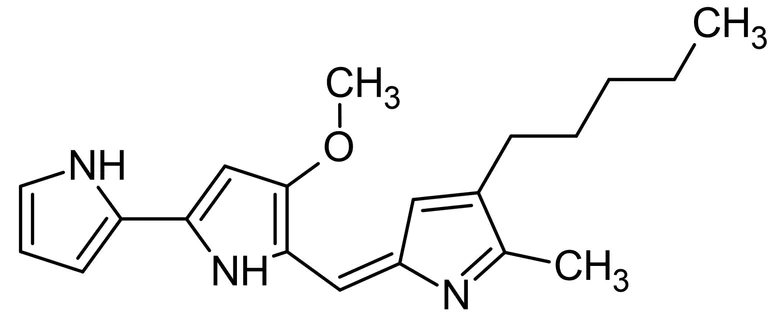 Chemical Structure - Prodigiosin, apoptotic agent (AB144331)