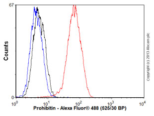 Flow Cytometry (Intracellular) - Anti-Prohibitin antibody [EP2803Y] (ab75766), expandable thumbnail