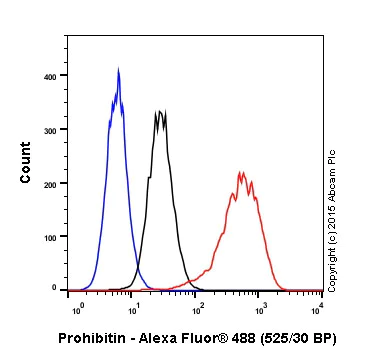 Flow Cytometry (Intracellular) - Anti-Prohibitin antibody [EP2803Y] - BSA and Azide free (AB239865)