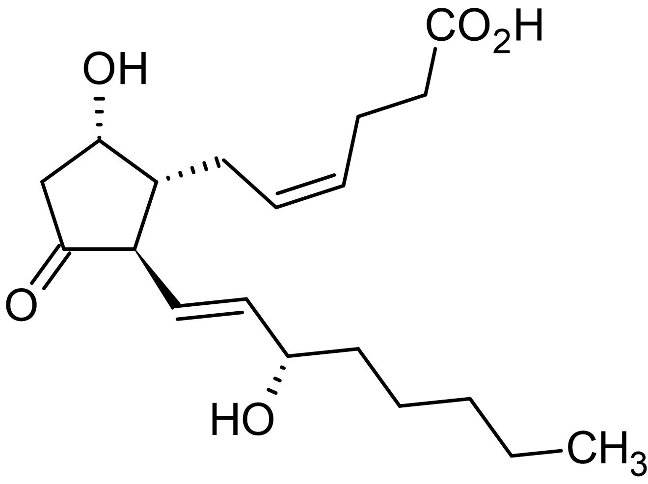 Chemical Structure - Prostaglandin D2, HDP1 and CRTH2 receptor agonist (AB120888), expandable thumbnail