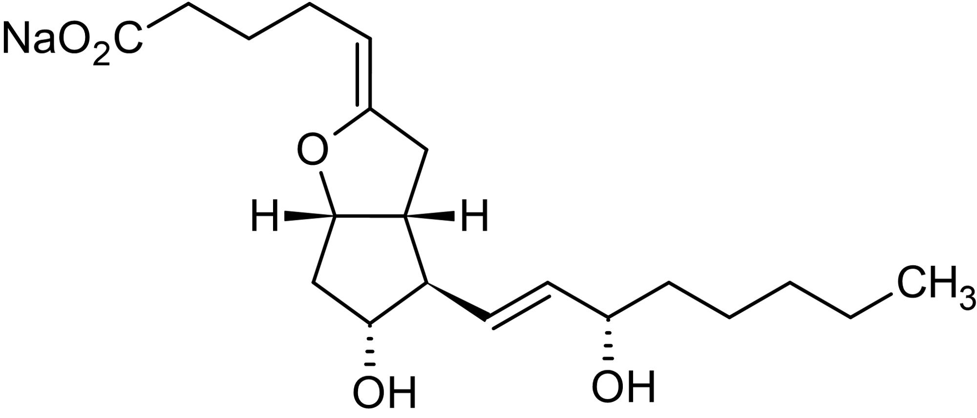 Chemical Structure - Prostaglandin I2 sodium salt, potent vasodilator (AB120912), expandable thumbnail