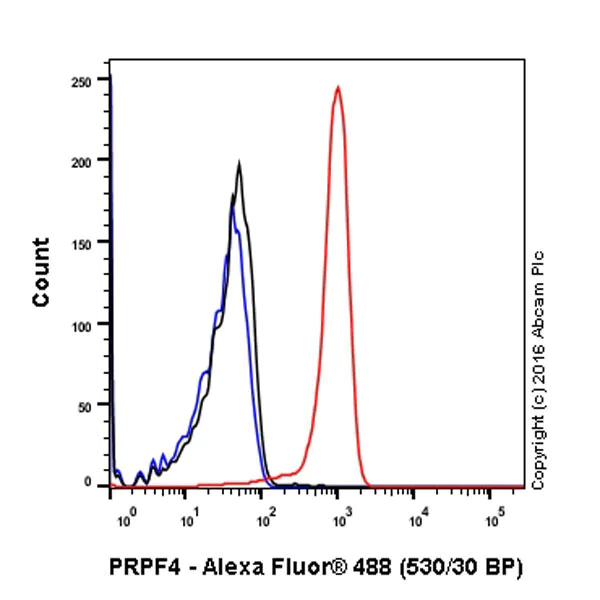Flow Cytometry (Intracellular) - Anti-PRPF4 antibody [EPR17206(B)] (AB201684)