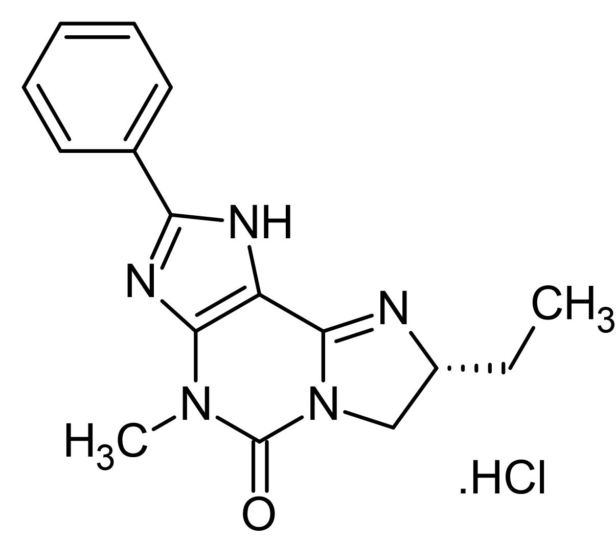 Chemical Structure - PSB 11 hydrochloride, competitive human A3 receptor antagonist (AB120995), expandable thumbnail