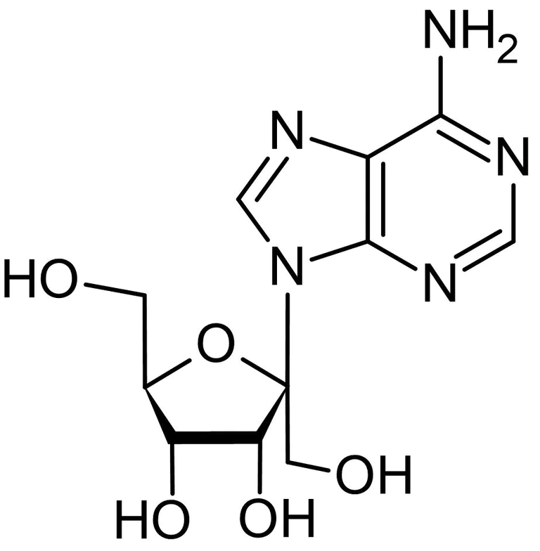 Chemical Structure - Psicofuranine, Adenosine analog (AB144336)