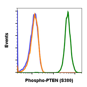 Flow Cytometry - Anti-PTEN (phospho S380) antibody [PTENS380-NA9] (AB278557)
