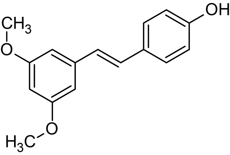 Chemical Structure - Pterostilbene, Antioxidant and antiapoptotic agent (AB120961)