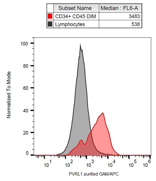 Flow Cytometry - Anti-PVRL1/NECTIN1 antibody [R1.302] (AB234128)