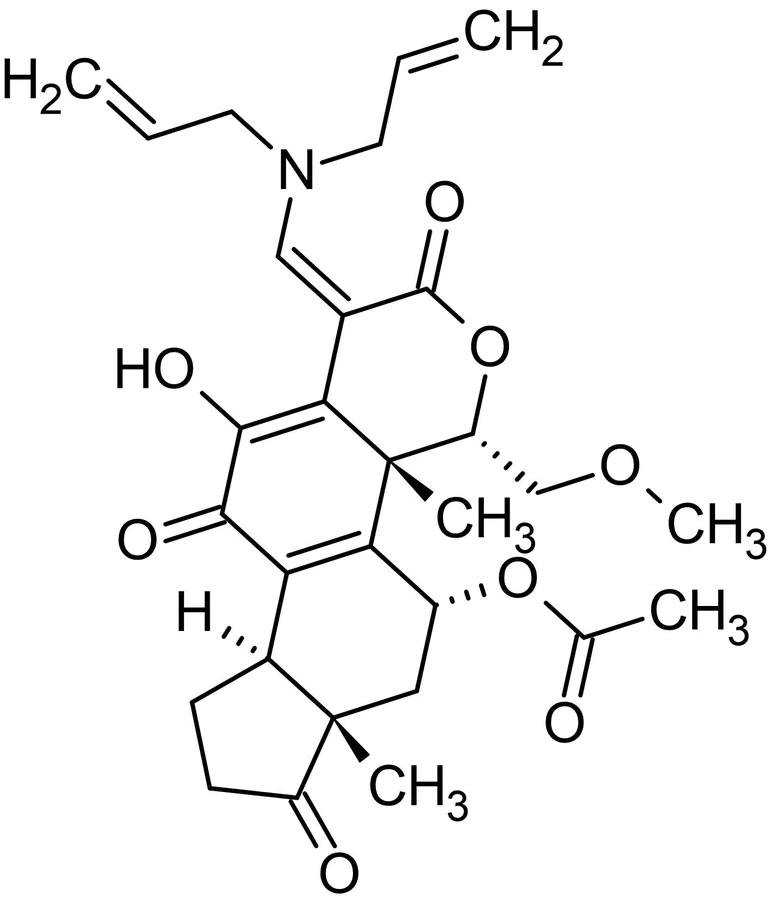 Chemical Structure - PX-866, PI3-kinase inhibitor (AB142172)