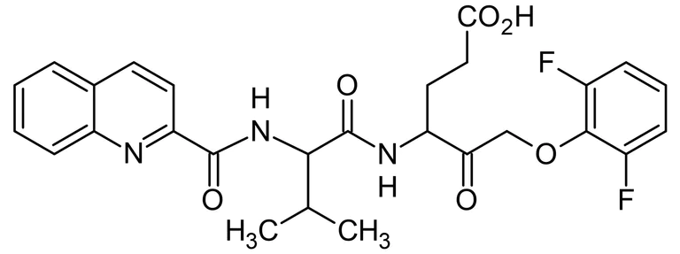 Chemical Structure - QVD-OPh Negative control, caspase inhibitors (AB141389)