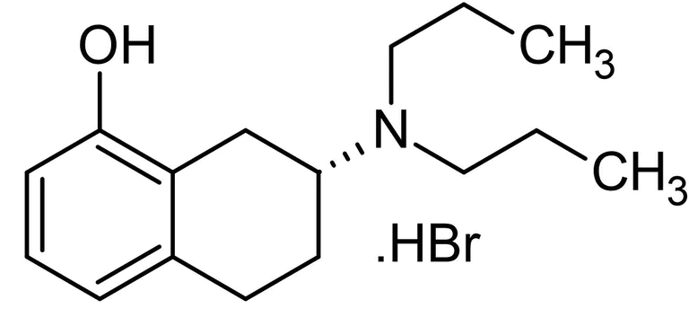 Chemical Structure - (R)-(+)-8-Hydroxy-DPAT hydrobromide (8-Hydroxy DPAT), 5-HT1A receptor agonist (AB120507)