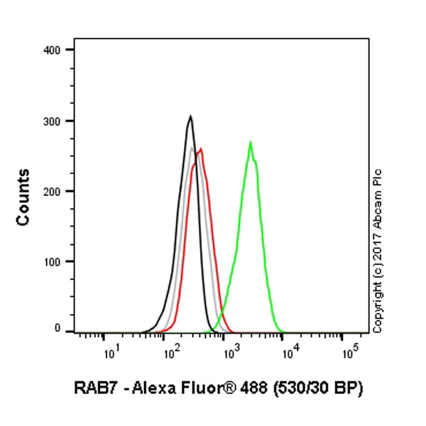 Flow Cytometry (Intracellular) - Anti-RAB7 antibody [EPR7589] (ab137029), expandable thumbnail