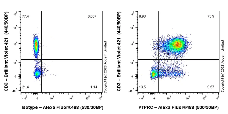 Flow Cytometry - Rabbit IgG, monoclonal [EPR25A] - Isotype Control (AB172730)