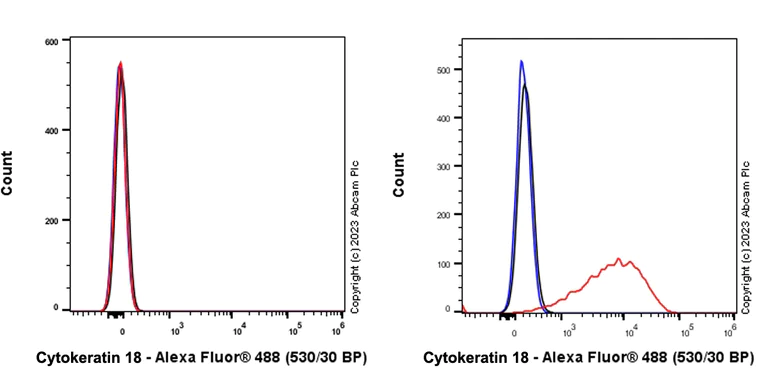 Flow Cytometry (Intracellular) - Rabbit IgG, monoclonal [EPR25A] - Isotype Control (AB172730)