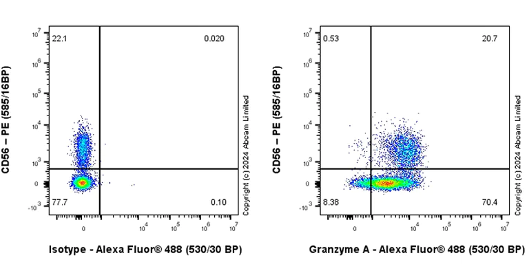 Flow Cytometry (Intracellular) - Rabbit IgG, monoclonal [EPR25A] - Isotype Control (AB172730)