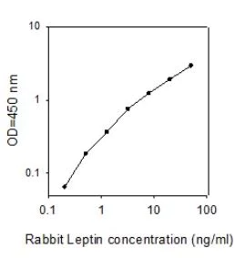 Sandwich ELISA - Rabbit Leptin ELISA Kit (AB273241)