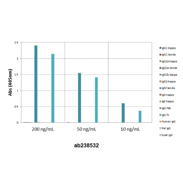ELISA - Rabbit monoclonal [RM108] Anti-Mouse IgG2b Fc (Biotin) (AB238532)