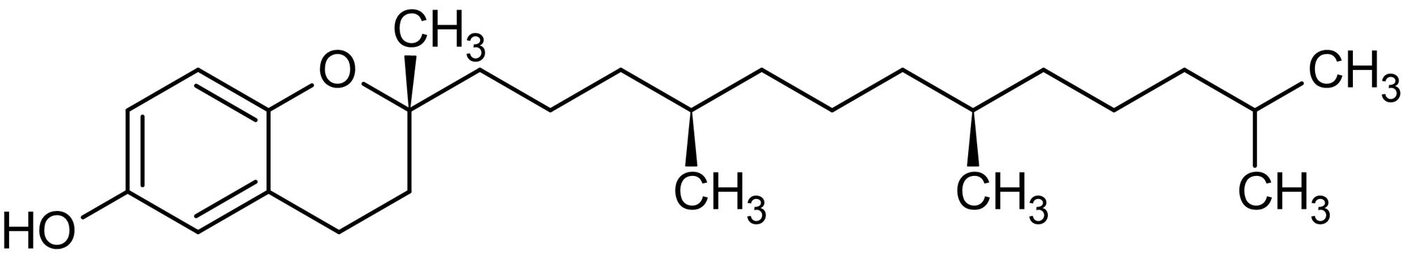 Chemical Structure - rac-Tocol, Internal standard for tocopherols and tocotrienols (AB144067)