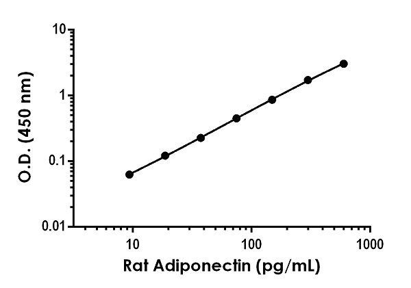 Sandwich ELISA - Rat Adiponectin ELISA Kit (AB239421)