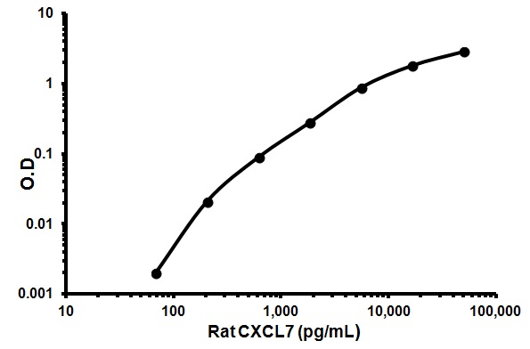 Sandwich ELISA - Rat CXCL7 ELISA Kit (PPBP) (AB100781), expandable thumbnail