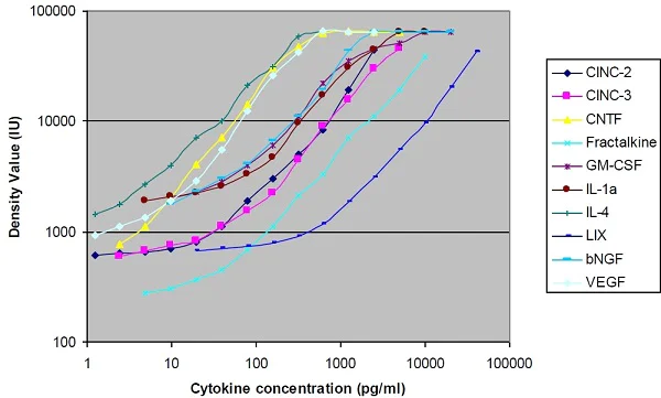 Multiplex Protein Detection - Rat Cytokine Antibody Array A (10 Targets) - Quantitative (AB197481)