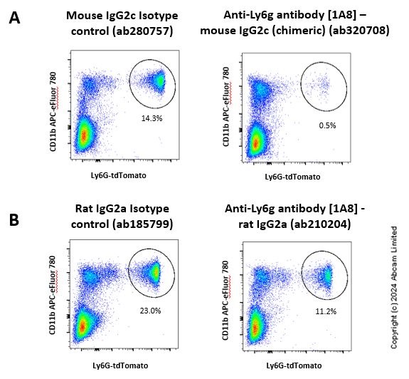 Functional Studies (Depl) - Rat IgG2a, kappa monoclonal [eBR2a] - Isotype control (Low endotoxin, Azide Free) (AB185799)