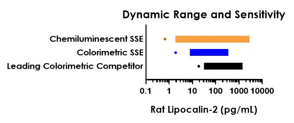 Sandwich ELISA - Rat Lipocalin-2 ELISA Kit, Chemiluminescent (AB326403)