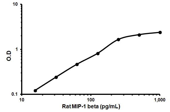 Sandwich ELISA - Rat MIP-1 beta ELISA Kit (CCL4) (AB171336), expandable thumbnail