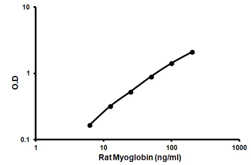 Sandwich ELISA - Rat Myoglobin ELISA Kit (AB157739)