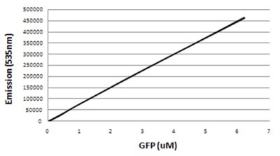 Functional Studies - Recombinant A. victoria GFP protein (AB84191), expandable thumbnail