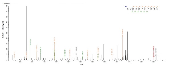 Mass Spectrometry - Recombinant Helicobacter pylori CagA protein (Tagged) (AB224836)