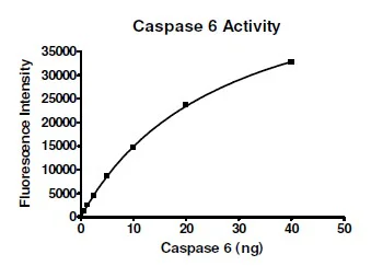 Functional Studies - Recombinant human Caspase-6/CASP-6 protein (Active) (His tag C-Terminus) (AB198067)