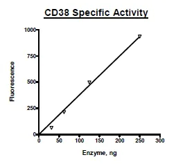 Functional Studies - Recombinant human CD38 protein (Active) (AB269980)