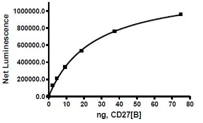 Functional Studies - Recombinant human CD70 protein (Active) (AB271444)
