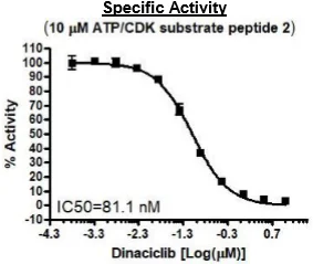 Functional Studies - Recombinant human CDK7 + Cyclin H + MNAT1 protein (His tag N-Terminus, His tag C-Terminus) (AB271463)