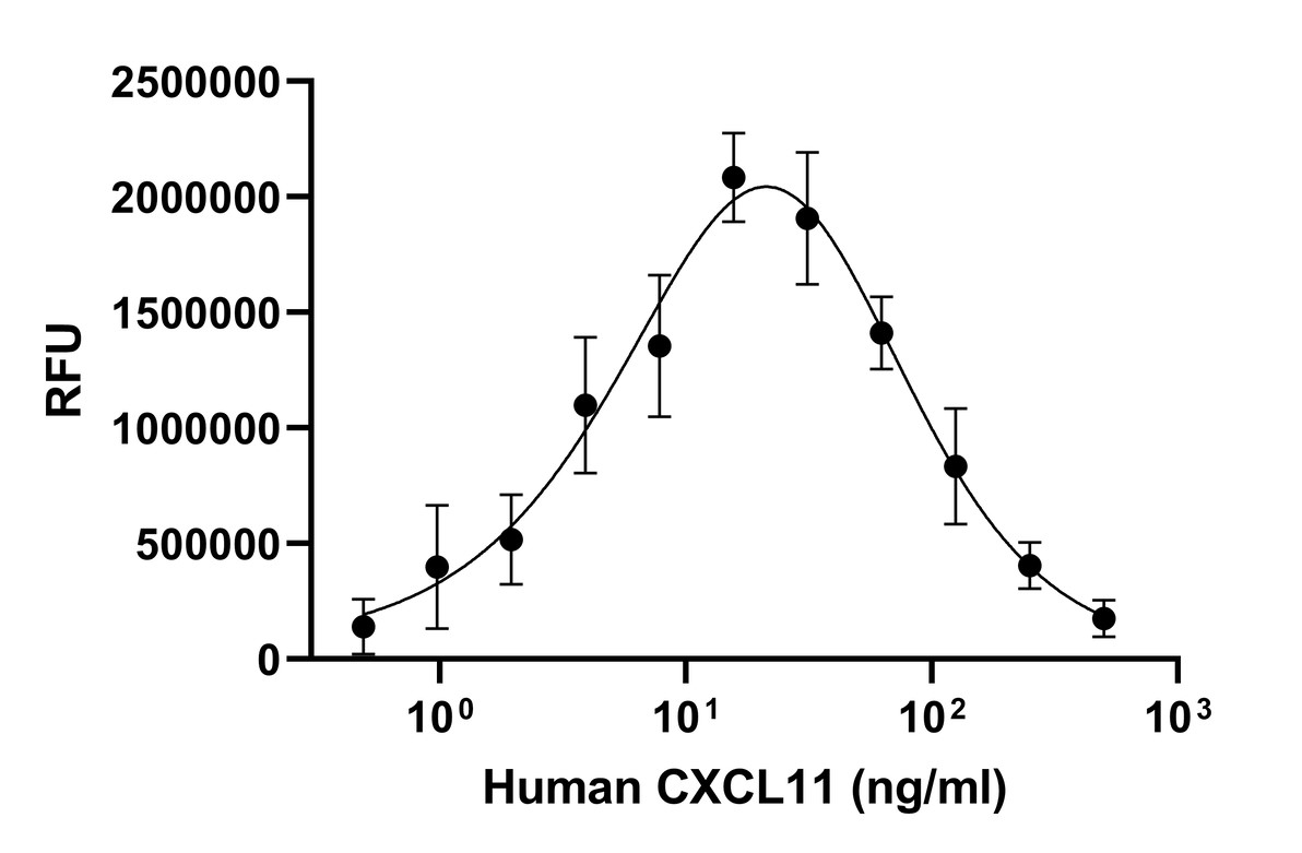 Functional Studies - Recombinant Human CXCL11 Protein (Active) (AB283901), expandable thumbnail