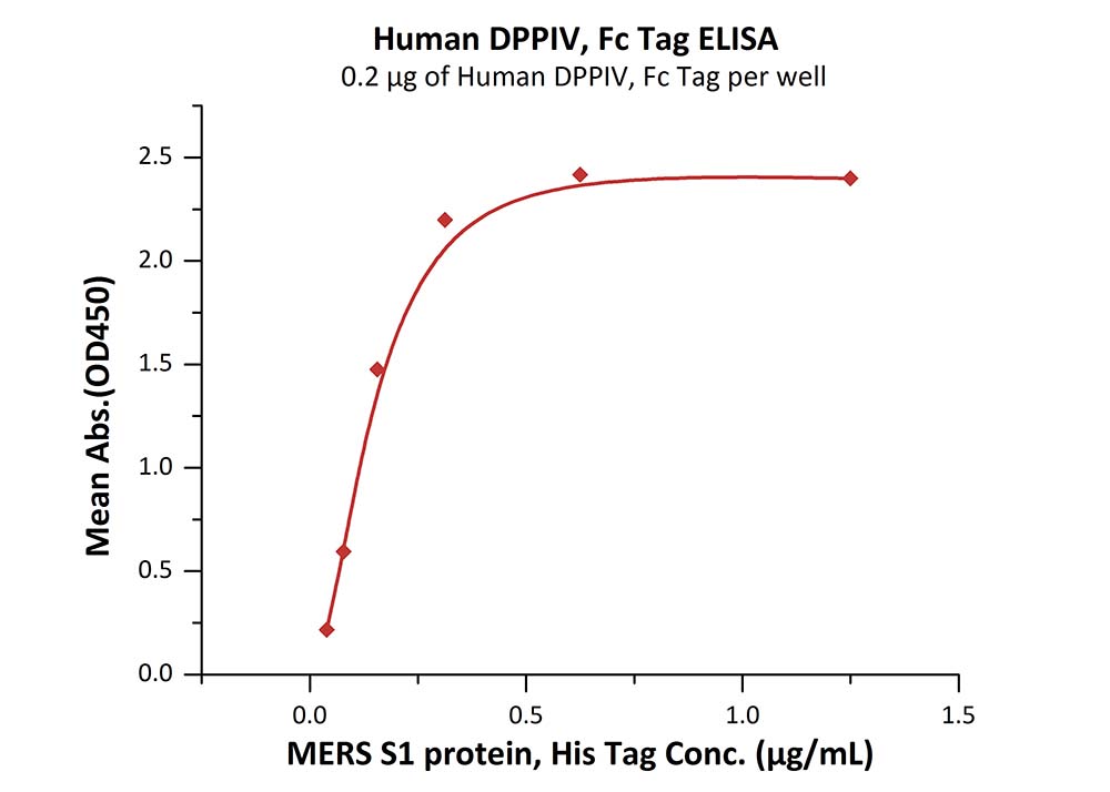 Functional Studies - Recombinant Human DPP4 protein (Fc Chimera) (AB155730), expandable thumbnail