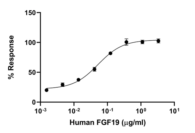 Functional Studies - Recombinant human FGF19 protein (Active) (AB283418)