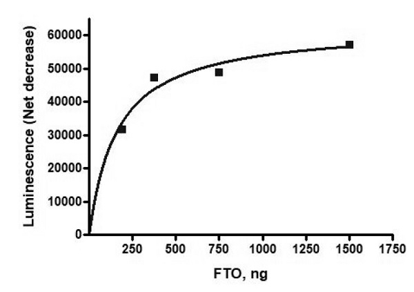 Functional Studies - Recombinant human FTO protein (Active) (His tag N-Terminus) (AB271525)