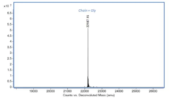 Mass Spectrometry - Recombinant human Growth Hormone protein (Active) (AB280333)