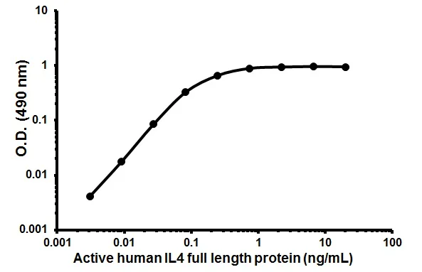 Functional Studies (Act) - Recombinant human IL-4 protein (Animal Free) (AB179620)