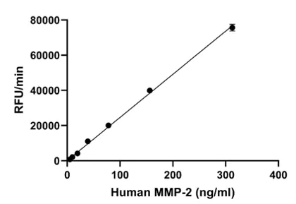 Functional Studies - Recombinant human MMP2 protein (Active) (AB280347)